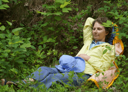 Nadine Mazzola Author of Forest Bathing with Your Dog - 2 in NC