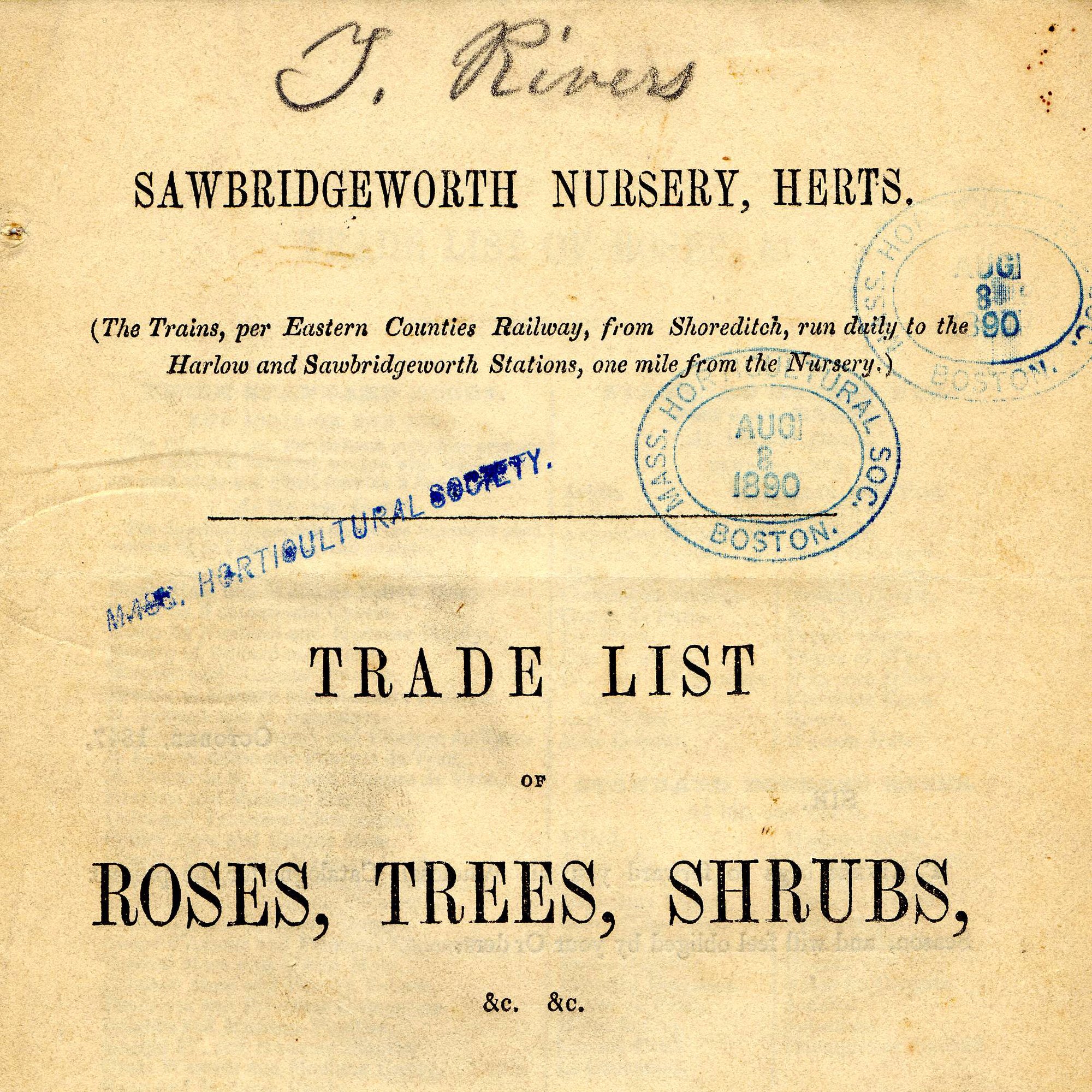 International Seed Catalog Index