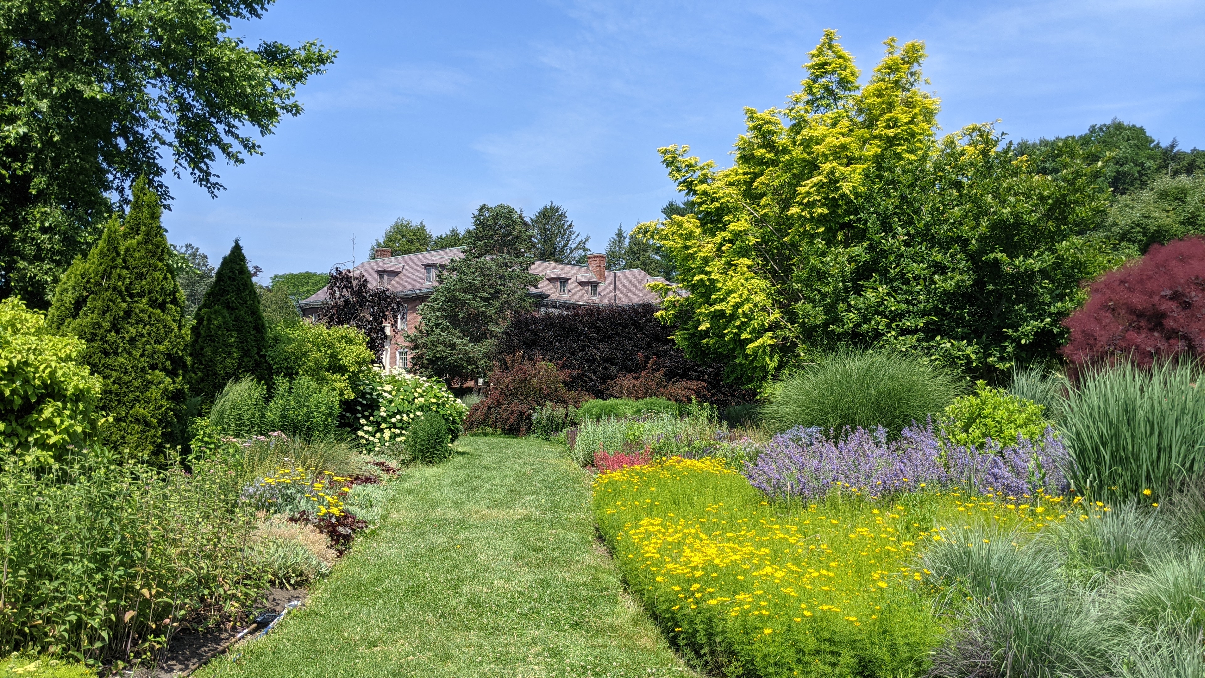 Bressingham Garden w Manor House